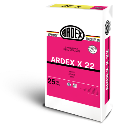 Ardex X 22 Is A Cement Based Tile Adhesive For Fixing Wall Tiles With Water Absorption Over 5 And Is Suitable For Interior And Exterior Use Ideal For Heavy Feature Stones Ardex China